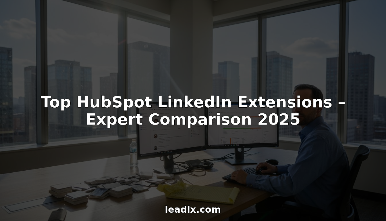 Top HubSpot LinkedIn Extensions – Expert Comparison 2025
